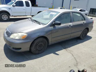 2005 Toyota Corolla CE with VIN 1NXBR32E45Z383574, listed as a Copart auction lot 58647105 with 199,876 mi miles and Salvage title. Bid and sale history available at DreamBid. Image 1.