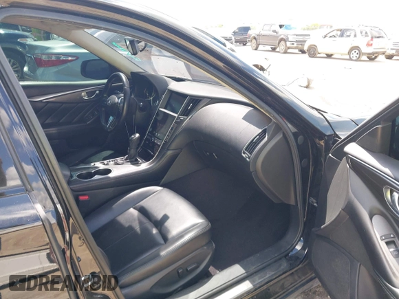 2021 Infiniti Q50 Pure with VIN JN1EV7AP9MM702072, listed as a IAAI auction lot 42232189 with 93,550 mi miles and . Bid and sale history available at DreamBid. Image 5.