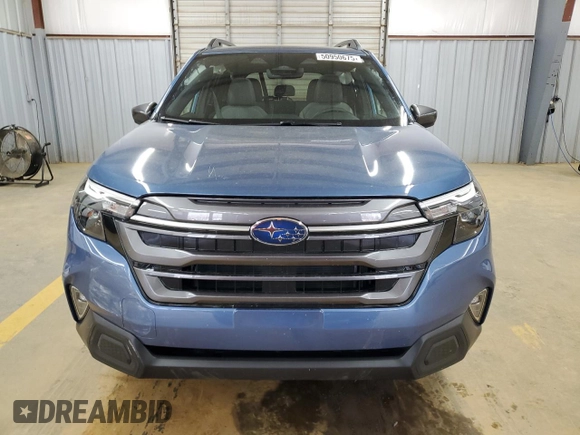 2025 Subaru Forester Premium with VIN JF2SLDBC2SH415096, listed as a Copart auction lot 50950675 with 7,749 mi miles and Salvage Title. Bid and sale history available at carsss.com. Image 5.