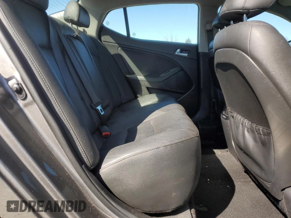 2015 Kia Optima SX with VIN 5XXGR4A7XFG510483, listed as a Copart auction lot 47249794 with 117,456 mi miles and Salvage Title. Bid and sale history available at carsss.com. Image 10.