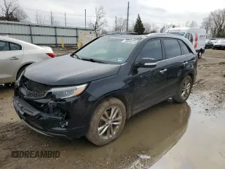 2014 Kia Sorento SX Limited with VIN 5XYKW4A78EG450300, listed as a Copart auction lot 49054375 with Not Provided miles and Salvage Title. Bid and sale history available at carsss.com. Image 1.