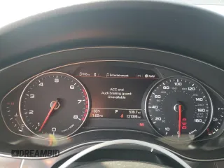 2013 Audi A6 3.0T Prestige with VIN WAUHGAFC6DN054057, listed as a Copart auction lot 44455985 with 121,395 mi miles and Salvage Title. Bid and sale history available at carsss.com. Image 9.