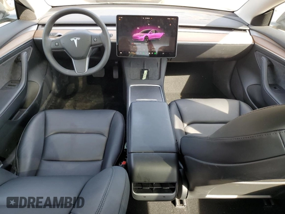 2023 Tesla Model 3 with VIN 5YJ3E1EA8PF699931, listed as a Copart auction lot 49293795 with 13,119 mi miles and Salvage Title. Bid and sale history available at DreamBid. Image 8.
