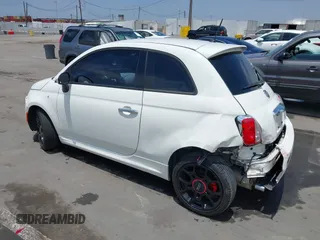 2015 FIAT 500 Sport with VIN 3C3CFFBR9FT657275, listed as a IAAI auction lot 42497569 with 87,011 mi miles and . Bid and sale history available at DreamBid. Image 3.