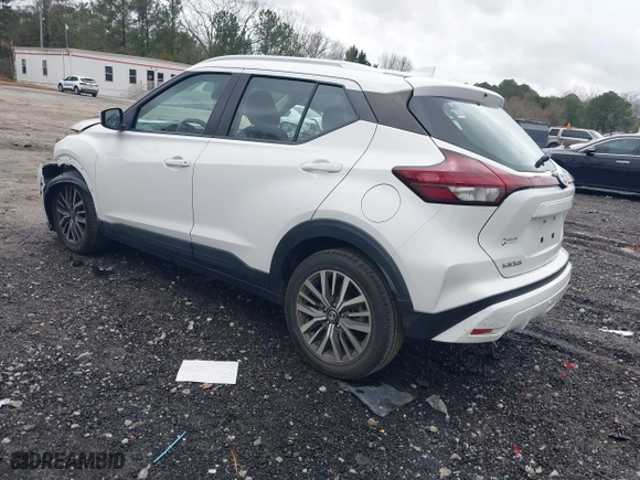 2021 Nissan Kicks SV with VIN 3N1CP5CV0ML465936, listed as a IAAI auction lot 41729056 with 60,085 mi miles. Bid and sale history available at carsss.com. Image 3.