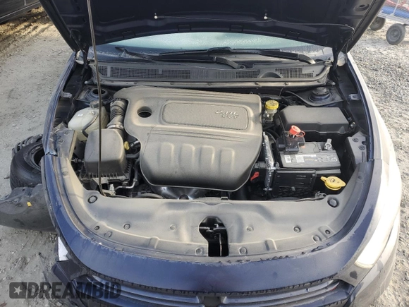 2013 Dodge Dart SE with VIN 1C3CDFAAXDD118684, listed as a Copart auction lot 47294825 with 156,866 mi miles and Salvage Title. Bid and sale history available at carsss.com. Image 12.