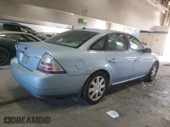 2008 Ford Taurus Limited with VIN 1FAHP25W68G103455, listed as a Copart auction lot 81032544 with 93,758 mi miles and Salvage Title. Bid and sale history available at carsss.com. Image 3.