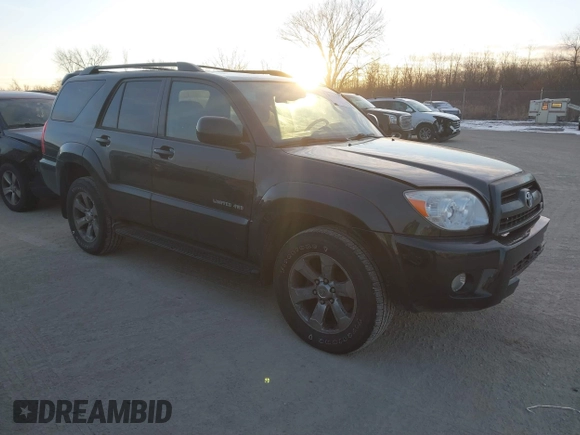 2006 Toyota 4Runner Limited with VIN JTEBT17R560062086, listed as a IAAI auction lot 41271577 with 125,475 mi miles and . Bid and sale history available at DreamBid. Image 1.