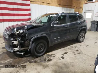 2020 Jeep Cherokee Latitude Plus with VIN 1C4PJMLB4LD625305, listed as a Copart auction lot 87971405 with 75,071 mi miles and Clean Title. Bid and sale history available at carsss.com. Image 1.