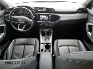 2021 Audi Q3 S line Premium with VIN WA1DECF3XM1045978, listed as a Copart auction lot 59963385 with 43,074 mi miles and Salvage title. Bid and sale history available at DreamBid. Image 8.