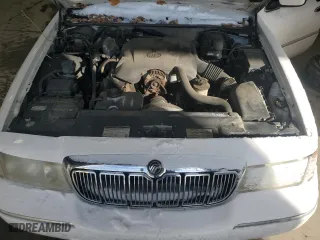 1999 Mercury Grand Marquis LS with VIN 2MEFM75W3XX719368, listed as a Copart auction lot 46169505 with 232,501 mi miles and Salvage Title. Bid and sale history available at carsss.com. Image 13.