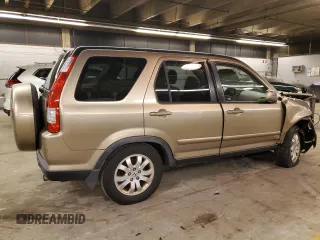2005 Honda CR-V EX SE with VIN JHLRD78955C043538, listed as a Copart auction lot 85377044 with 236,824 mi miles and Salvage Title. Bid and sale history available at carsss.com. Image 3.