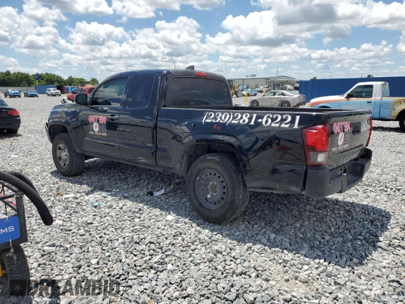 2022 Toyota Tacoma SR with VIN 3TYRX5GNXNT047479, listed as a Copart auction lot 57023765 with 84,802 mi miles and Salvage title. Bid and sale history available at DreamBid. Image 2.