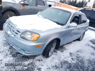 2004 Hyundai Accent GL with VIN KMHCG35C04U314674, listed as a Copart auction lot 86047454 with 65,705 mi miles and Salvage Title. Bid and sale history available at carsss.com. Image 1.