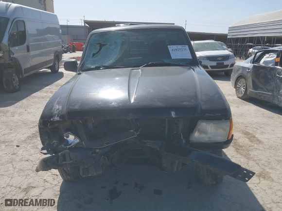 2003 Ford Ranger XL Fleet with VIN 1FTZR45E23PA81801, listed as a IAAI auction lot 41825231 with 105,092 mi miles. Bid and sale history available at carsss.com. Image 12.