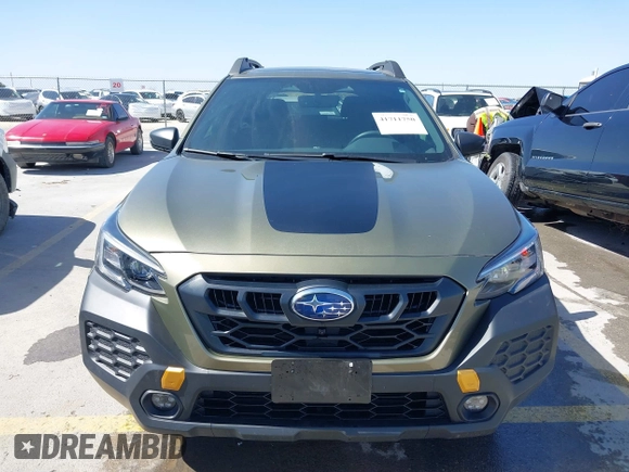 2025 Subaru Outback Wilderness с VIN 4S4BTGUD9S3134301, выставлен на аукционе IAAI как лот 41711750 с пробегом 7 412 миль миль и . История ставок и продаж доступна на DreamBid. Изображение 12.
