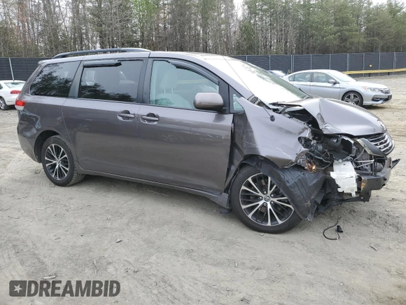 2013 Toyota Sienna LE AAS with VIN 5TDKK3DC1DS354105, listed as a Copart auction lot 51360675 with 114,973 mi miles and Salvage Title. Bid and sale history available at DreamBid. Image 4.