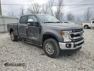 2021 Ford Super Duty F-250 SRW XL with VIN 1FT7W2B63MED45073, listed as a Copart auction lot 49777495 with 99,890 mi miles and Salvage Title. Bid and sale history available at carsss.com. Image 4.