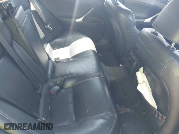 2011 Lexus IS 250 with VIN JTHCF5C24B5047364, listed as a IAAI auction lot 42047798 with 248,628 mi miles and . Bid and sale history available at DreamBid. Image 8.