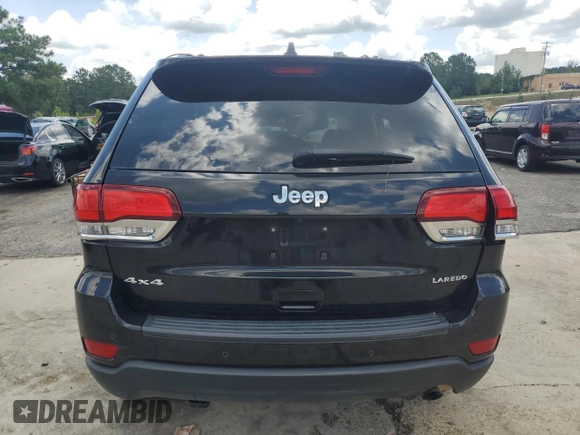 2020 Jeep Grand Cherokee Laredo E with VIN 1C4RJFAG9LC406252, listed as a Copart auction lot 61007995 with Not provided miles and Salvage title. Bid and sale history available at DreamBid. Image 6.