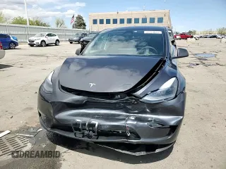 2024 Tesla Model Y Long Range с VIN 7SAYGAEEXRF115893, выставлен на аукционе Copart как лот 55174035 с пробегом 68 078 миль миль и Списание • Salvage title. История ставок и продаж доступна на DreamBid. Изображение 14.