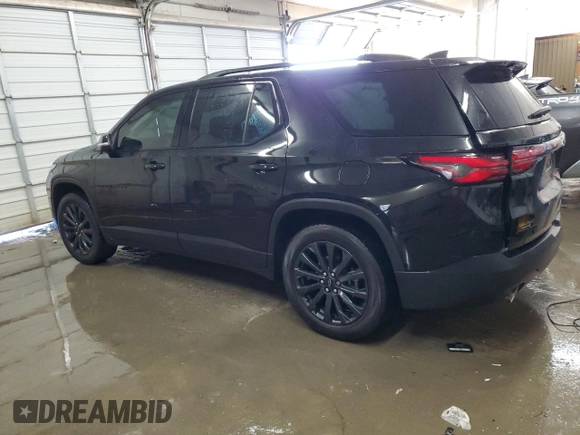 2023 Chevrolet Traverse RS with VIN 1GNERJKW2PJ210999, listed as a Copart auction lot 46624645 with 24,146 mi miles and Salvage Title. Bid and sale history available at carsss.com. Image 2.