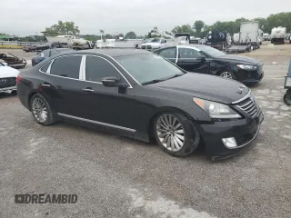 2014 Hyundai Equus Ultimate z VIN KMHGH4JH2EU083638, wystawiony jako Copart lot #66659084 z przebiegiem 144 650 mil mil oraz Szkody całkowita. Historia ofert i sprzedaży dostępna na DreamBid. Obrazek 4.