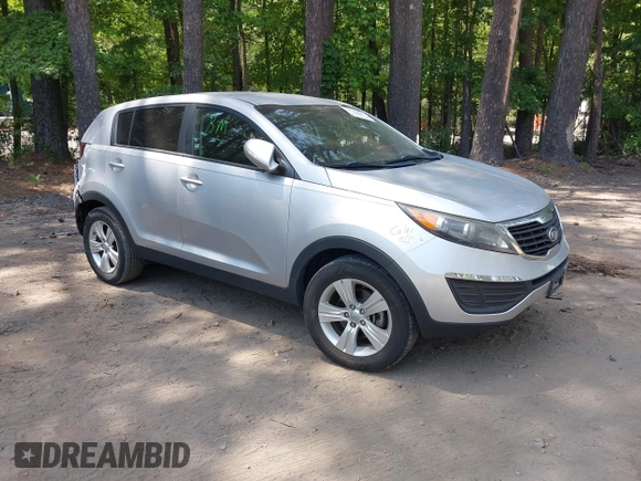 2012 Kia Sportage LX with VIN KNDPB3A22C7342085, listed as a IAAI auction lot 42313425 with 112,005 mi miles and . Bid and sale history available at DreamBid. Image 1.