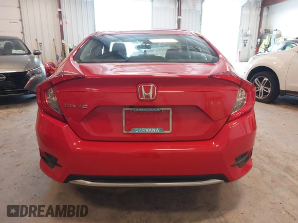 2020 Honda Civic LX with VIN 2HGFC2F63LH507310, listed as a IAAI auction lot 42180914 with 54,599 mi miles and . Bid and sale history available at DreamBid. Image 17.