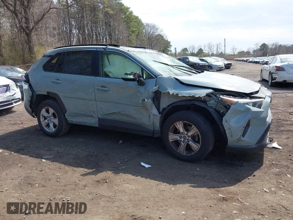 2019 Toyota RAV4 XLE with VIN JTMP1RFVXKD023350, listed as a IAAI auction lot 41991731 with 49,857 mi miles. Bid and sale history available at carsss.com. Image 13.