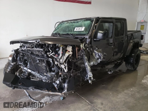 2021 Jeep Gladiator High Altitude with VIN 1C6HJTFGXML586269, listed as a Copart auction lot 84187154 with Not provided miles and Clean title. Bid and sale history available at DreamBid. Image 1.