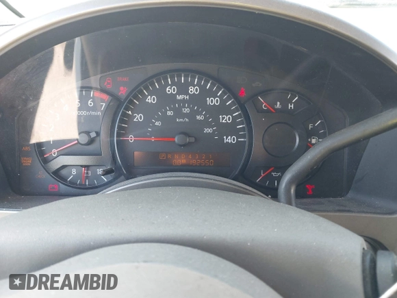 2004 Nissan Titan LE with VIN 1N6AA07A74N565495, listed as a IAAI auction lot 41582747 with 192,550 mi miles and . Bid and sale history available at DreamBid. Image 7.
