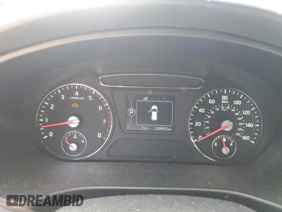 2016 Kia Sorento LX with VIN 5XYPG4A38GG159007, listed as a Copart auction lot 56145925 with 158,952 mi miles and Clean Title. Bid and sale history available at DreamBid. Image 9.