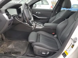 2019 BMW 3 Series 330i xDrive with VIN 3MW5R7J52K8A26569, listed as a Copart auction lot 46864745 with 46,729 mi miles and Salvage Title. Bid and sale history available at DreamBid. Image 7.