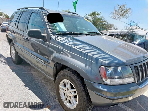 2002 Jeep Grand Cherokee Laredo с VIN 1J4GX48S22C310542, выставлен на аукционе Copart как лот 58444925 с пробегом 160 524 миль миль и Чистый • Clean title. История ставок и продаж доступна на DreamBid. Изображение 1.