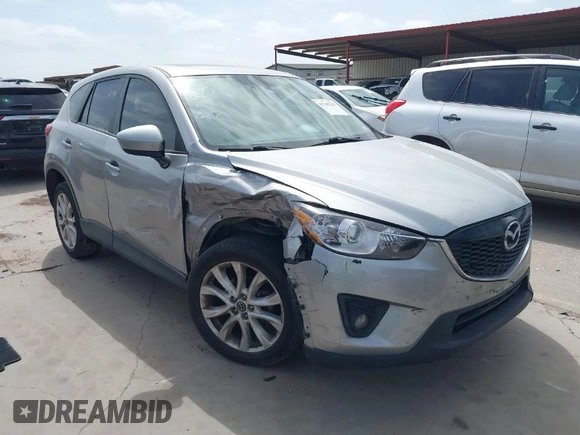 2013 Mazda CX-5 Grand Touring with VIN JM3KE4DE6D0160713, listed as a IAAI auction lot 41749221 with 158,056 mi miles. Bid and sale history available at carsss.com. Image 1.