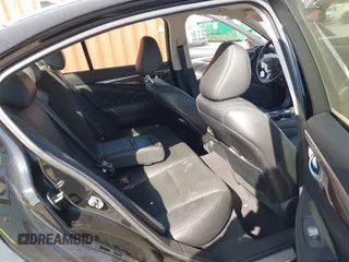 2015 Infiniti Q50 Premium with VIN JN1BV7AR0FM397827, listed as a IAAI auction lot 41774729 with 85,616 mi miles. Bid and sale history available at carsss.com. Image 8.