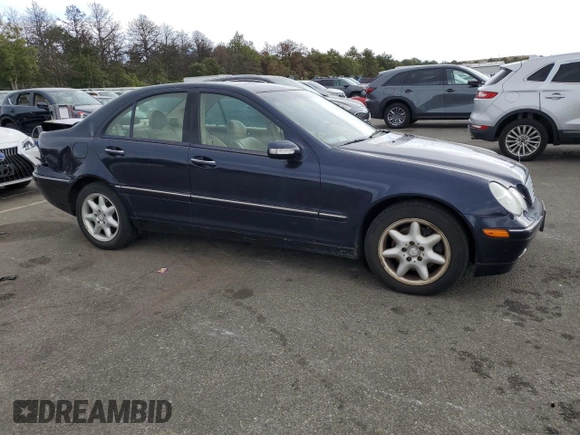 2003 Mercedes-Benz C 240 с VIN WDBRF81J83F377073, выставлен на аукционе Copart как лот 72051204 с пробегом Не указан миль и На запчасти • Non repairable. История ставок и продаж доступна на DreamBid. Изображение 4.