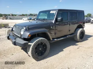 2017 Jeep Wrangler Unlimited Sahara with VIN 1C4BJWEG1HL675719, listed as a Copart auction lot 62644655 with 69,676 mi miles and Salvage title. Bid and sale history available at DreamBid. Image 1.
