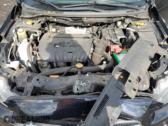 2012 Mitsubishi Lancer SE with VIN JA32V2FW8CU006609, listed as a Copart auction lot 56335965 with 128,218 mi miles and Salvage title. Bid and sale history available at DreamBid. Image 11.