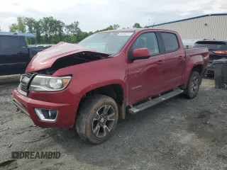 2017 Chevrolet Colorado 4WD Z71 z VIN 1GCGTDEN3H1227772, wystawiony jako Copart lot #55344515 z przebiegiem Nie podano mil oraz Szkoda całkowita • Salvage title. Historia ofert i sprzedaży dostępna na DreamBid. Obrazek 1.
