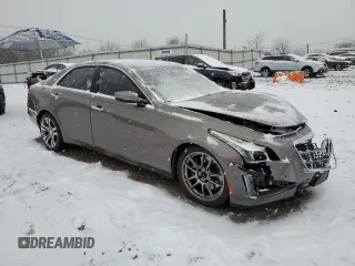 2014 Cadillac CTS Vsport Premium RWD z VIN 1G6AV5S8XE0163433, wystawiony jako Copart lot #85983944 z przebiegiem 31 821 mil mil oraz Szkody całkowita. Historia ofert i sprzedaży dostępna na DreamBid. Obrazek 4.