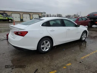 2022 Chevrolet Malibu LS with VIN 1G1ZB5ST2NF194601, listed as a Copart auction lot 51631345 with 43,440 mi miles and Salvage Title. Bid and sale history available at DreamBid. Image 3.