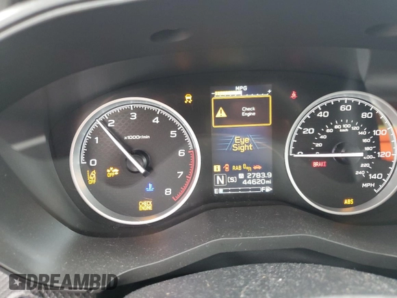 2019 Subaru Forester Limited with VIN JF2SKAUC0KH484335, listed as a Copart auction lot 49064975 with 44,620 mi miles and Salvage Title. Bid and sale history available at carsss.com. Image 9.