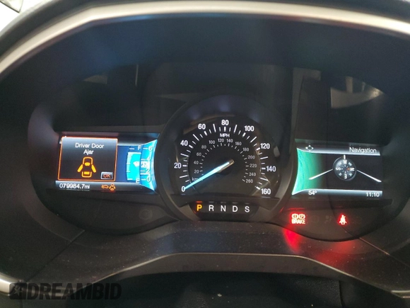 2018 Ford Edge SEL with VIN 2FMPK4J86JBC36507, listed as a Copart auction lot 53562895 with 79,984 mi miles and Salvage Title. Bid and sale history available at carsss.com. Image 9.