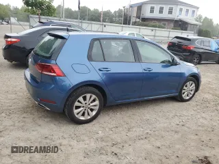 2021 Volkswagen Golf TSI с VIN 3VWG57AU6MM007240, выставлен на аукционе Copart как лот 65040124 с пробегом 6 144 миль миль и Списание • Salvage title. История ставок и продаж доступна на DreamBid. Изображение 3.