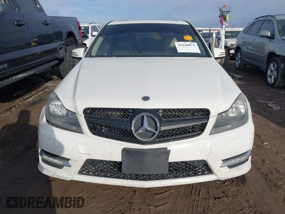 2012 Mercedes-Benz C 250 Sport with VIN WDDGF4HB4CR191843, listed as a IAAI auction lot 41648071 with 138,178 mi miles and . Bid and sale history available at DreamBid. Image 12.