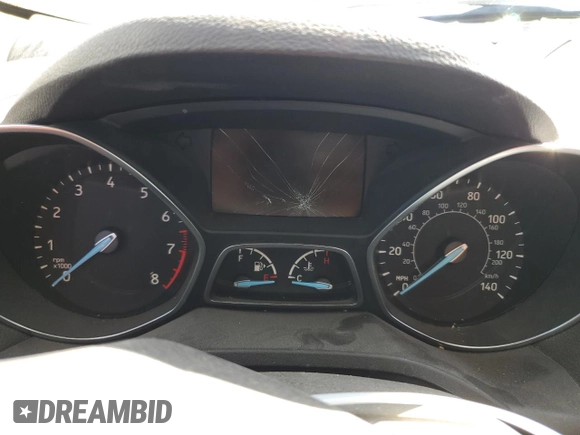 2017 Ford Escape SE with VIN 1FMCU0G98HUA13634, listed as a Copart auction lot 45851795 with 0 mi miles and Salvage Title. Bid and sale history available at carsss.com. Image 9.