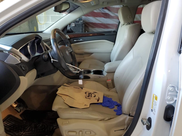 2011 Cadillac SRX Performance Collection with VIN 3GYFNBEY2BS580640, listed as a Copart auction lot 52812555 with 80,547 mi miles and Salvage Title. Bid and sale history available at carsss.com. Image 7.