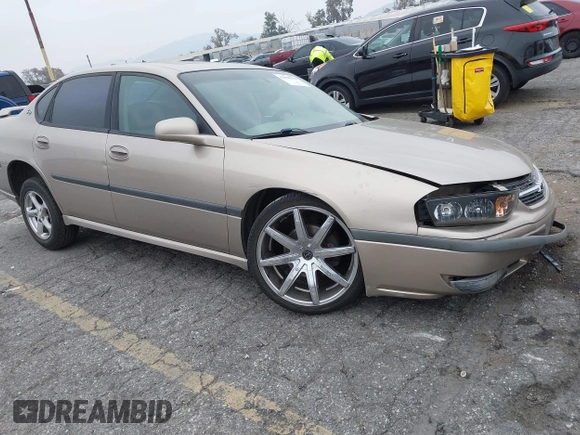 2003 Chevrolet Impala LS with VIN 2G1WH52K239353096, listed as a IAAI auction lot 41890556 with 149,065 mi miles and . Bid and sale history available at DreamBid. Image 1.